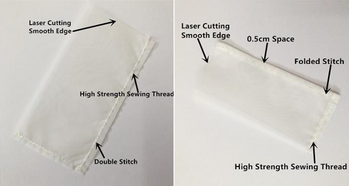 Worek filtracyjny z siatki nylonowej z kalafonii 25 36 75 120 mikronów 9